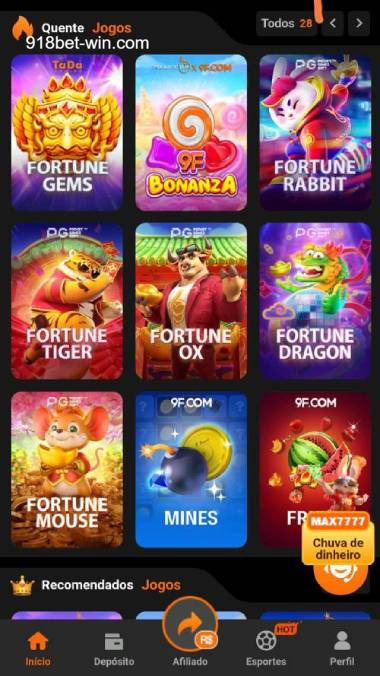 Aplicativo móvel 918BET para iOS e Android
